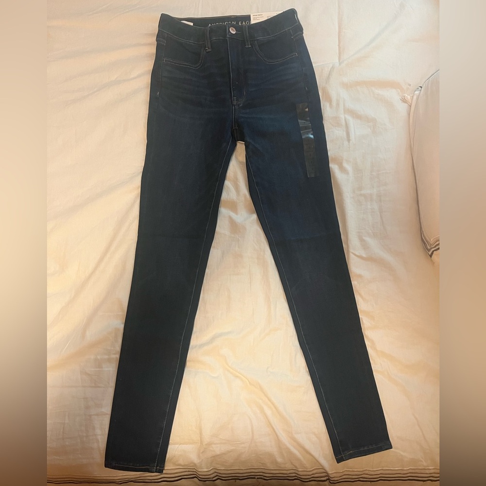 American Eagle Outfitters Dark Blue Skinny Jeans “Dream Stretch”